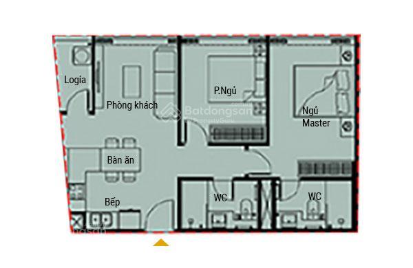 Chính chủ bán căn 2pn sunshine legend city rộng 65m2, giá 3,5 tỷ