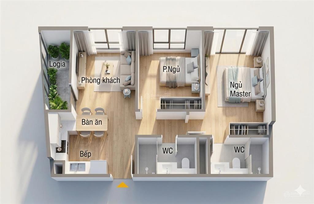 Chính chủ bán căn 2pn sunshine legend city rộng 65m2, giá 3,5 tỷ