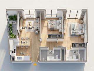 Chính chủ cần bán căn 2pn sunshine legend city rộng 65m2, giá 3,7x tỷ