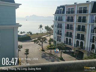 Bán lô góc vip đường chính view hướng biển aqua city hạ long