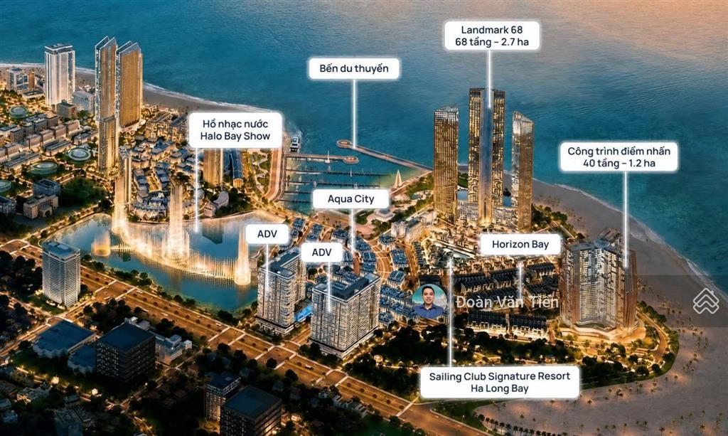 Cắt lỗ thẳng 500tr hđmb aqua city hạ long, ô góc hướng nam