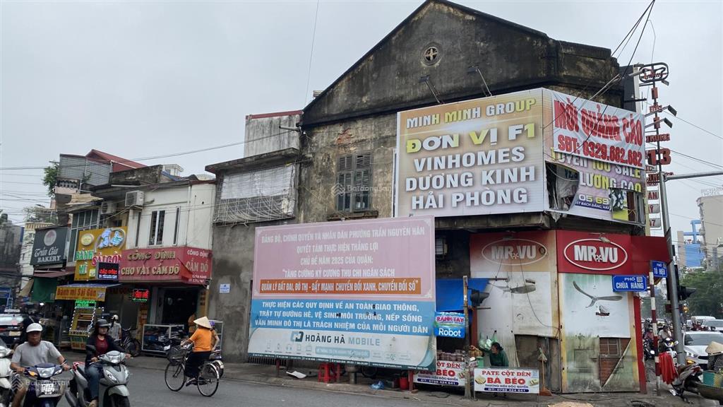 Thư chào cho thuê mặt bằng thương mại  vị trí lô góc 2 mặt tiền lê chân, hải phòng