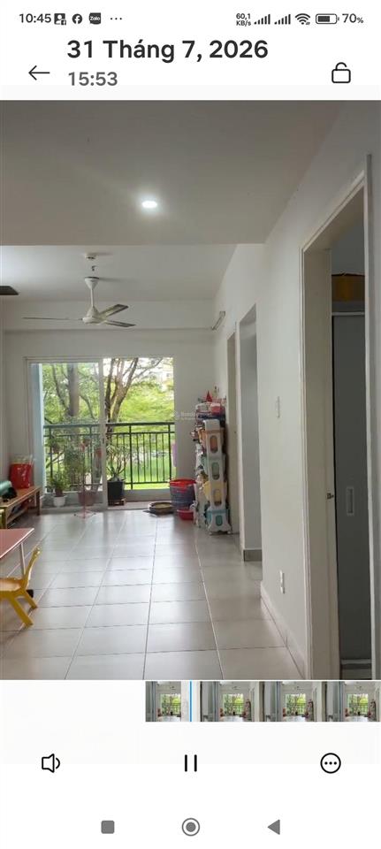 Bán căn hộ ehome3 2pn 2wc tầng 3 ban công hướng công viên