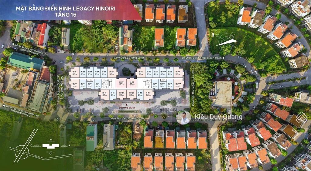 Mở bán đợt cuối chung cư legacy hinoiri hòa lạc. quỹ căn đẹp nhất, chiết khấu lớn nhất.