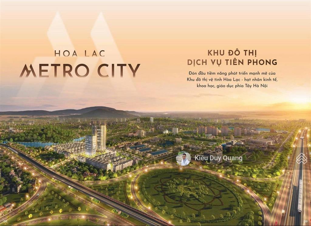 Booking dự án hòa lạc metro city. chiết khấu tối đa lên đến 14%  0962 783 ***