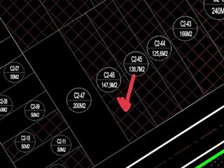 Bán gấp lô đất tái định cư bình yên, hòa lạc. dt 147.9m2, mt 5,9m, view công viên giá chỉ 49tr/m2