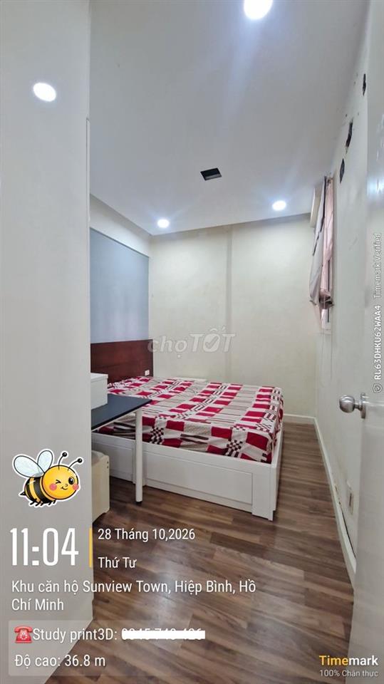 🌟 CHO THUÊ CĂN HỘ 2PN / 2WC - CHUNG CƯ SUNVIEW TOWN - GIAO NHÀ NGAY 🌟