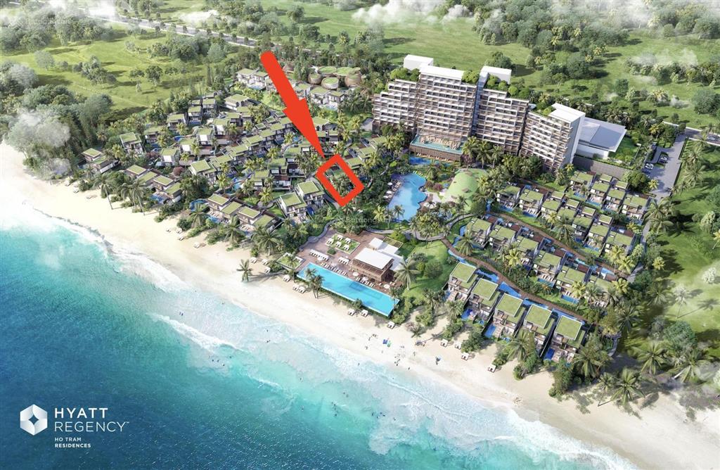 Villa 3br hướng đông nam view biển thông thoáng nhất hyatt regency hồ tràm
