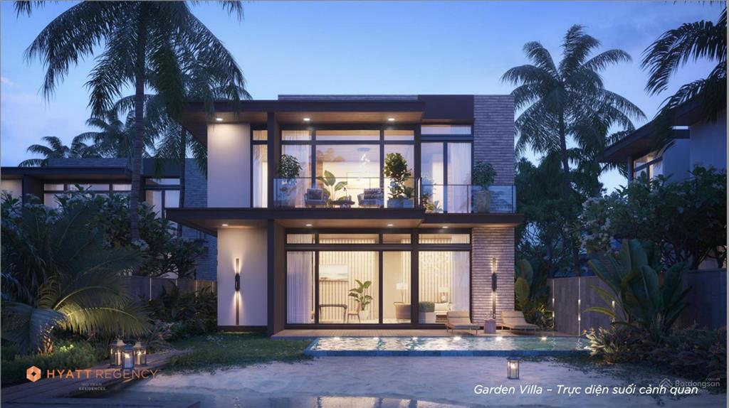 Villa 3br hướng đông nam view biển thông thoáng nhất hyatt regency hồ tràm