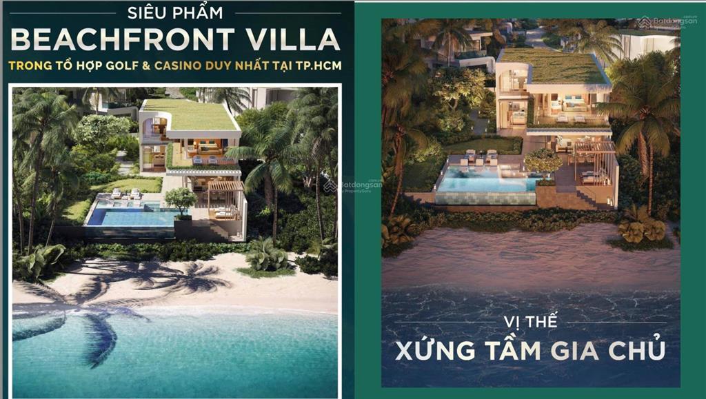 Căn biệt thự biển beachfront đáng mua nhất ixora 2 hồ tràm chỉ 62 tỷ