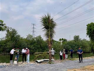 Chỉ từ 300 triệu có thể sở hữu ngay 1 nền đất ven sông p. tân triều