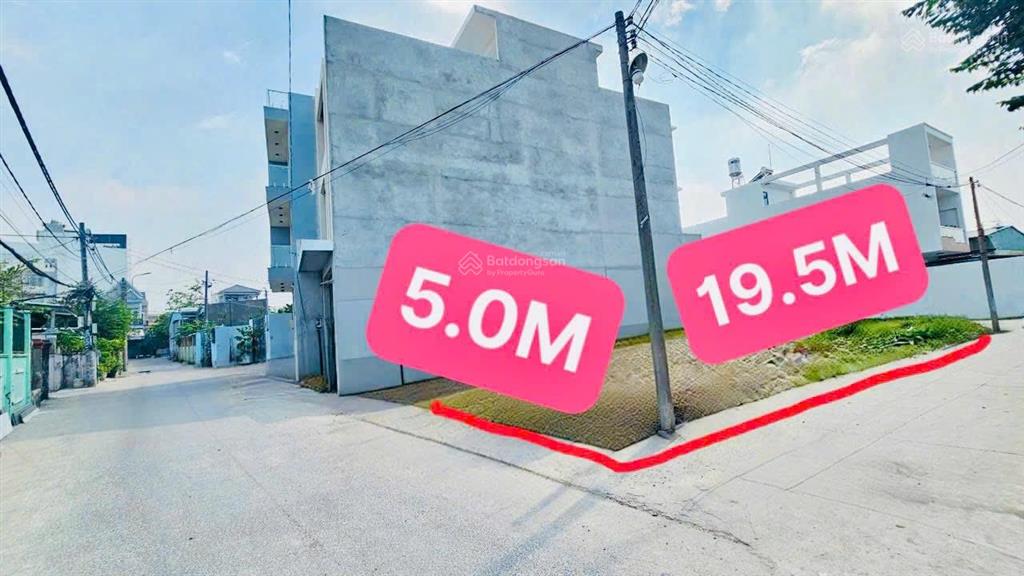 Bán góc 2mt không bị cắt giáp chợ ba bầu nguyễn ảnh thủ