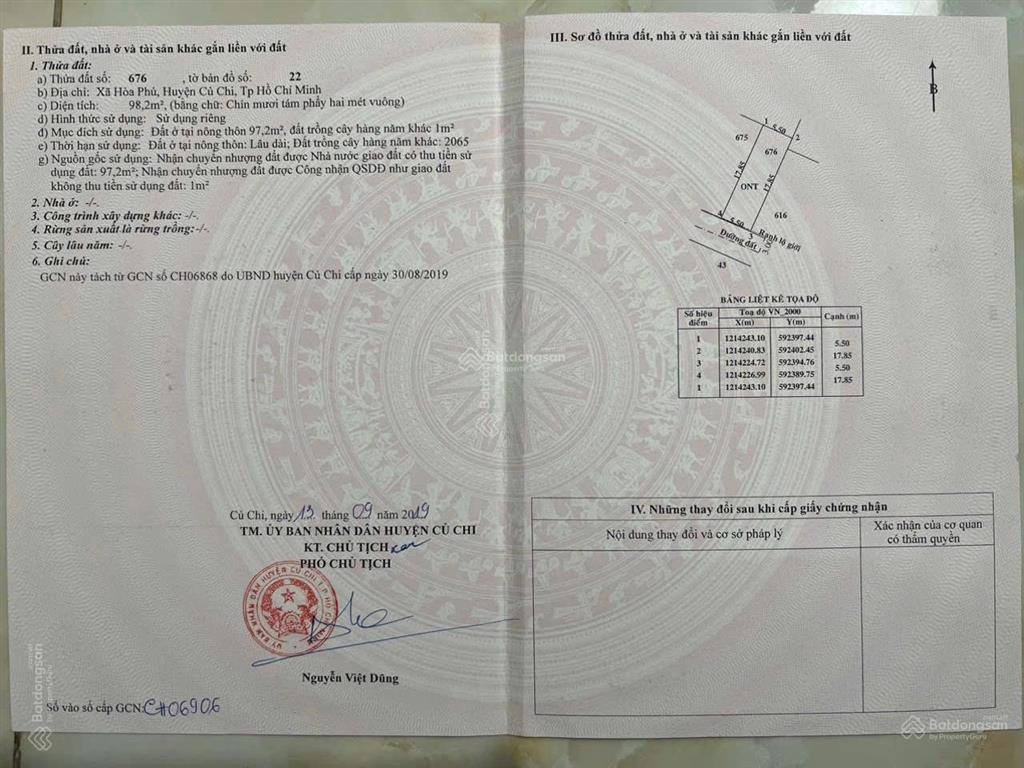 Lô đất giáp khu công nghiệp đông nam, tl8