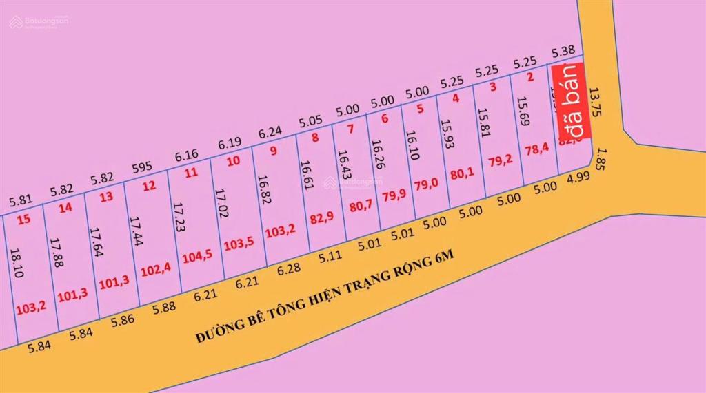 Bán lô đất dân cắt ra 15 lô pháp lý sổ hồng 2026 tặng 1 chỉ vàng khách chốt bên em , 0934 848 ***