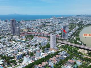 Bán căn góc 2pn, view trực diện sông hàn  tặng full nội thất cao cấp  chỉ 1 căn đang bán trên tt