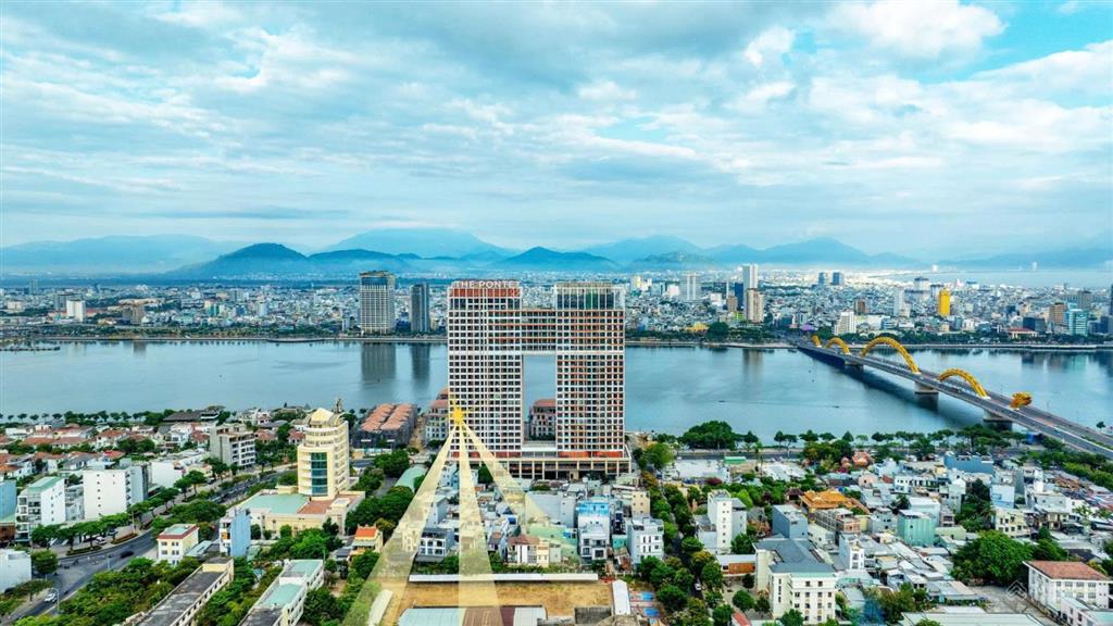 Căn dualkey sun ponte residence đà nẵng 92,2m2 view biển tối ưu dòng tiền với mô hình 2 trong 1.