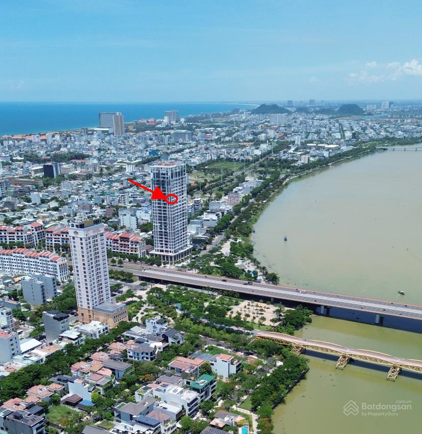 Bán căn hộ sun cosmo residence đà nẵng 2pn 69m2, view sông, full nội thất cao cấp, giá 9,4 tỷ.