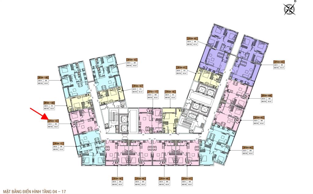 Căn 1pn+ sun cosmo residence 48,6m2 view sông, giá 4,65 tỷ, mức giá dễ tiếp cận