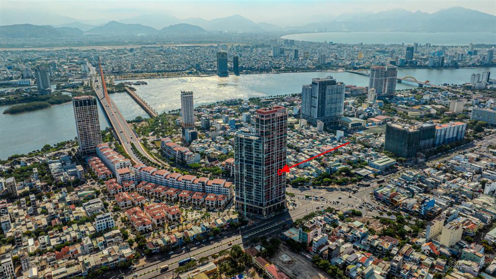 Bán căn hộ sun cosmo residence đà nẵng 1pn+ 50m2, view biển, giá 4,6 tỷ.