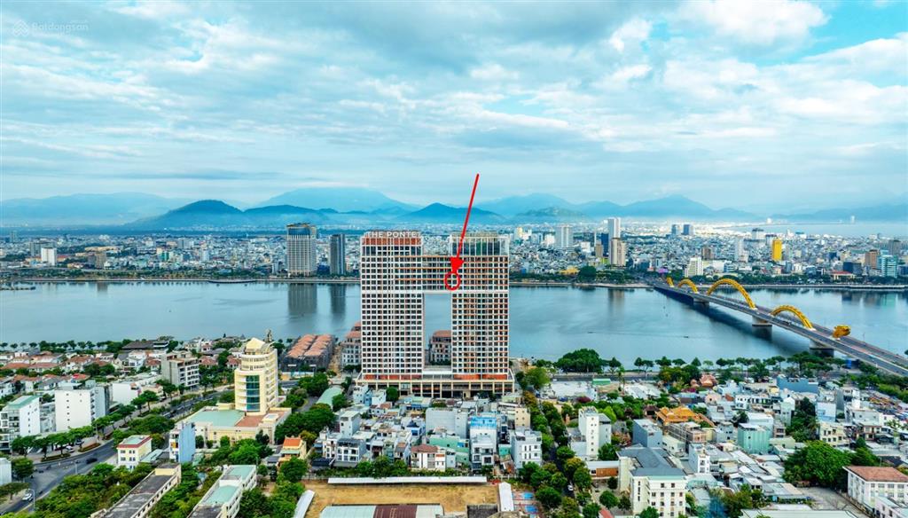 Căn 3pn sun ponte 102m2 view biển, tổng giá dưới 9 tỷ, diện tích rộng dễ ở