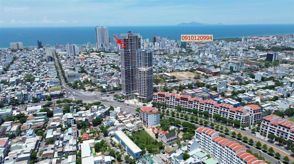 Cần bán căn hộ sun cosmo residence 2pn diện tích 77,1m2, view sông, tầng cao, full nội thất cao cấp