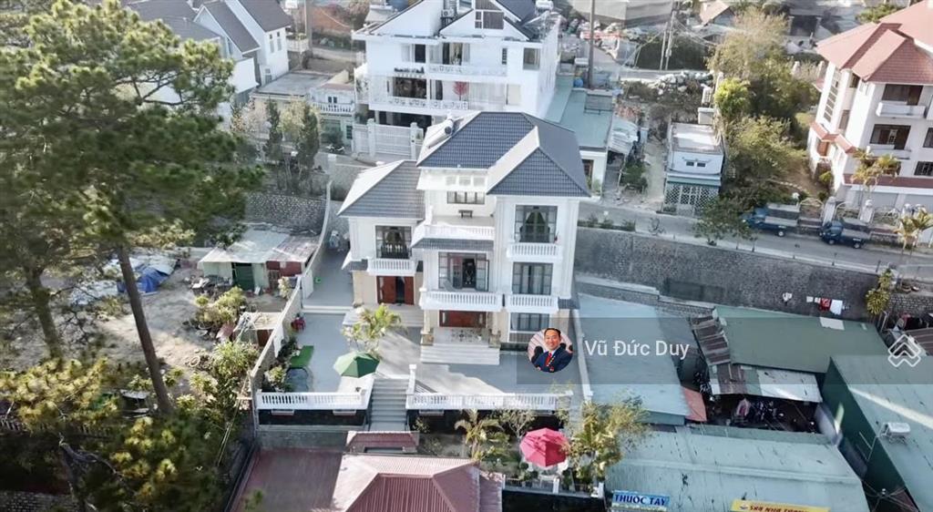 Bán villa đà lạt 738m, 2 mặt tiền sổ hồng 5 phòng, gần mây lang thang | biệt thự đà lạt 738m2, 2 mt