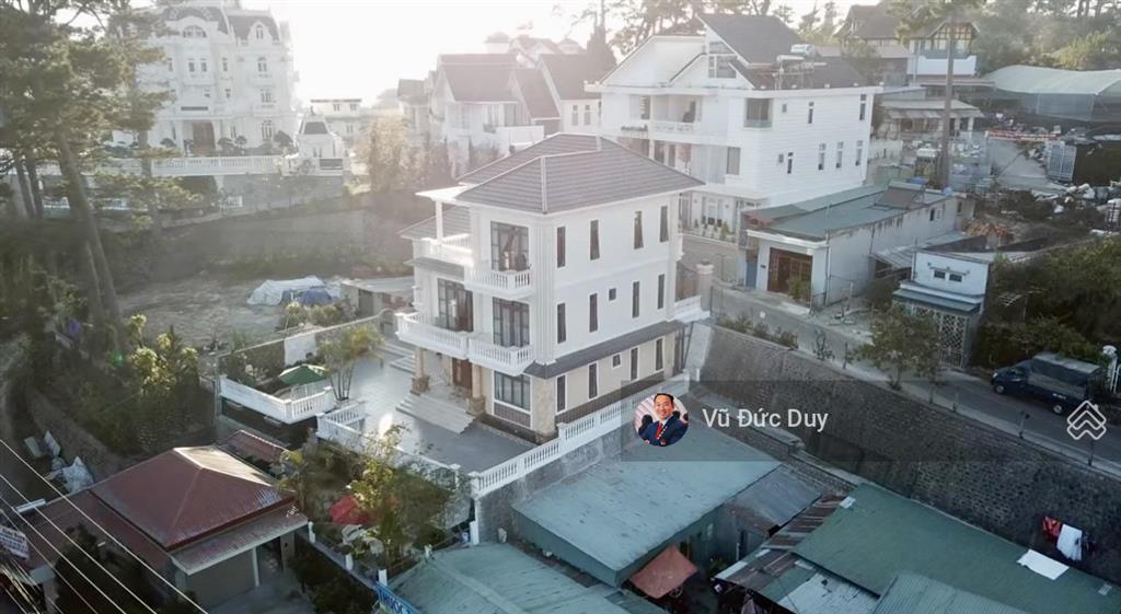 Bán villa đà lạt 738m, 2 mặt tiền sổ hồng 5 phòng, gần mây lang thang | biệt thự đà lạt 738m2, 2 mt