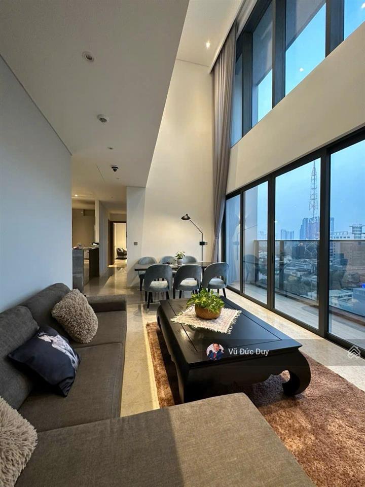 Cho thuê ch 4pn the marq trần 6.9m, private lift nhà mới đẹp. giá 85tr | the marq 4bed vũ đức duy
