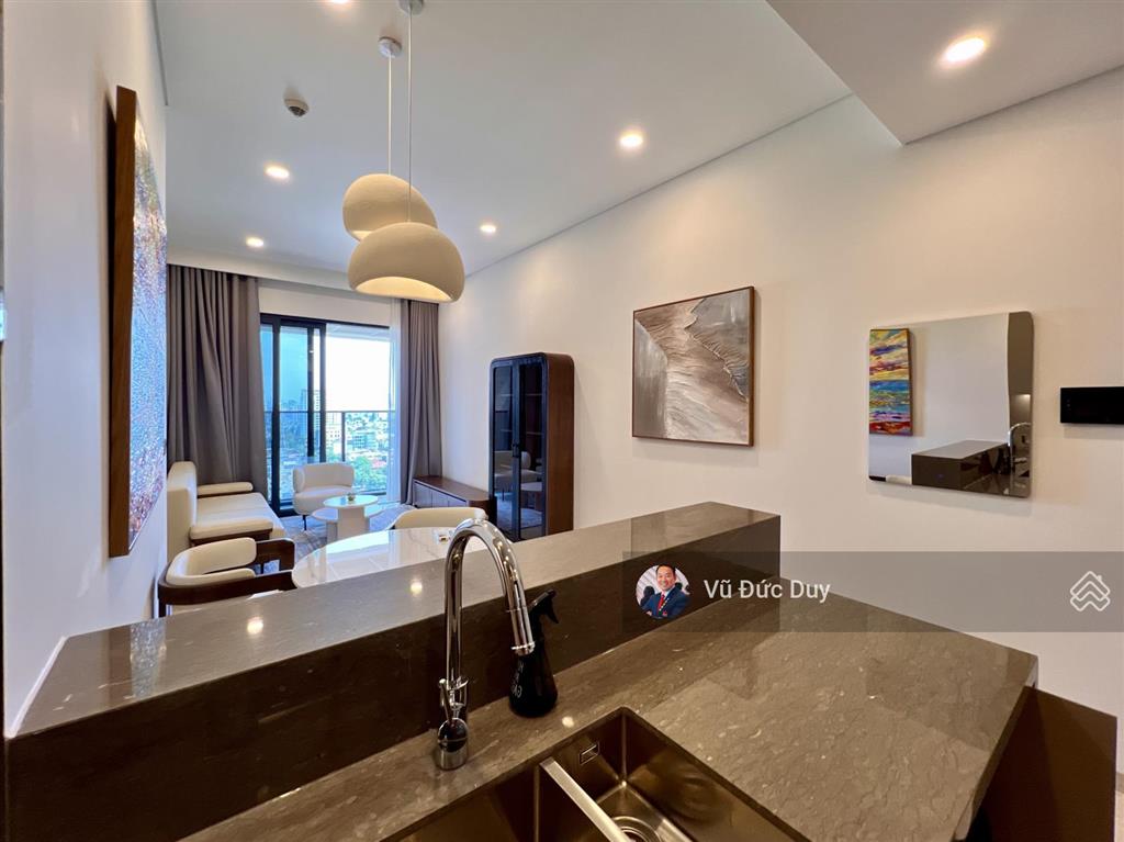 Cho thuê 2pn the marq 73m², nhà mới 100%, đẹp như hotel, tầng cao, thoáng. có phòng làm việc. 45tr