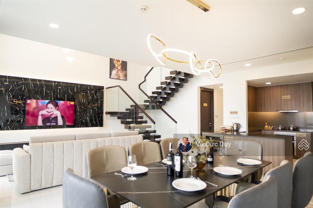 Bán 4pn duplex serenity sky, căn hộ hạng sang quận 3, 4br 205m2, private lift, hồ bơi trong nhà