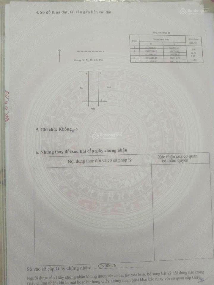 Bán cắt lỗ đất đấu giá phường thượng hồng mỹ hào hưng yên