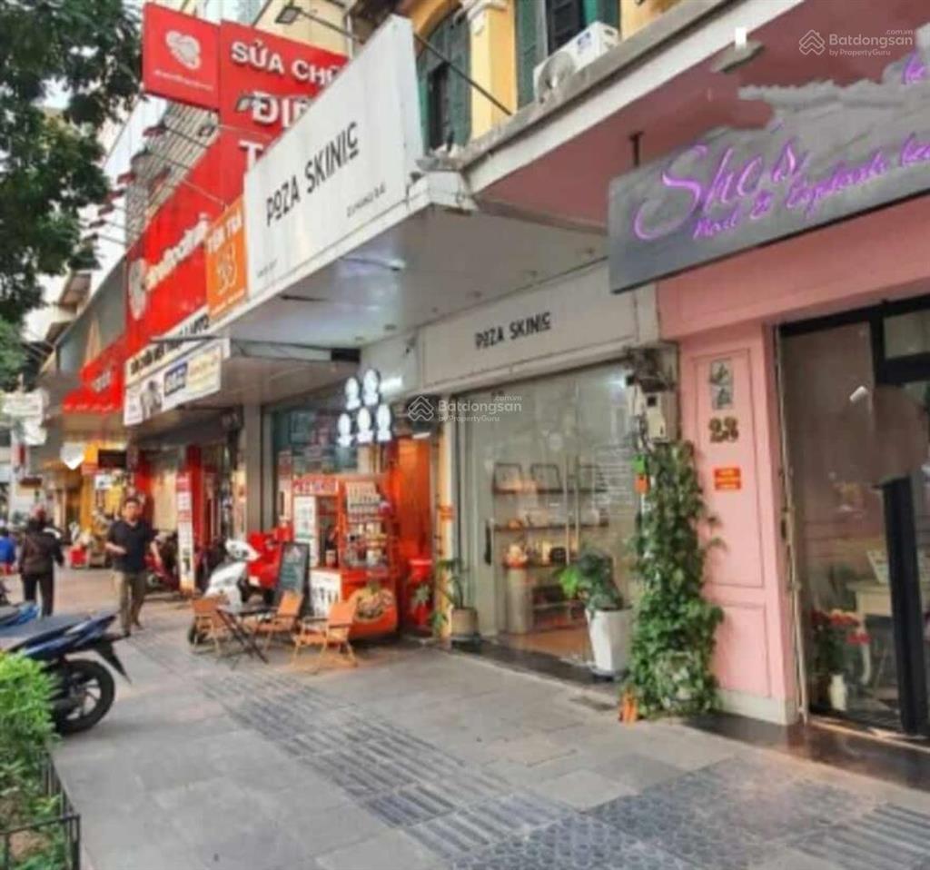 Mặt phố hàng bài, hoàn kiếm, trung tâm, gần hồ, không có mảnh thứ 2