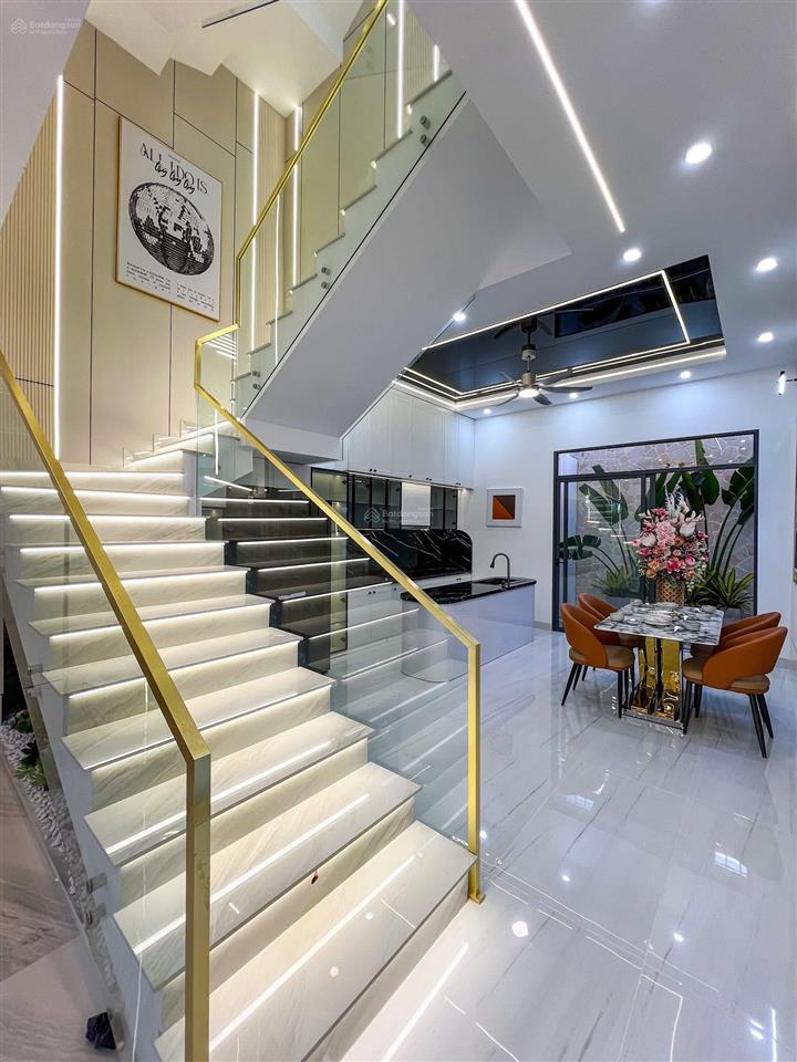 Cặp nhà 1 trệt 2 lầu mới hoàn thiện có hẻm hông 2m ngay đường d14 kdc hồng loan 6a