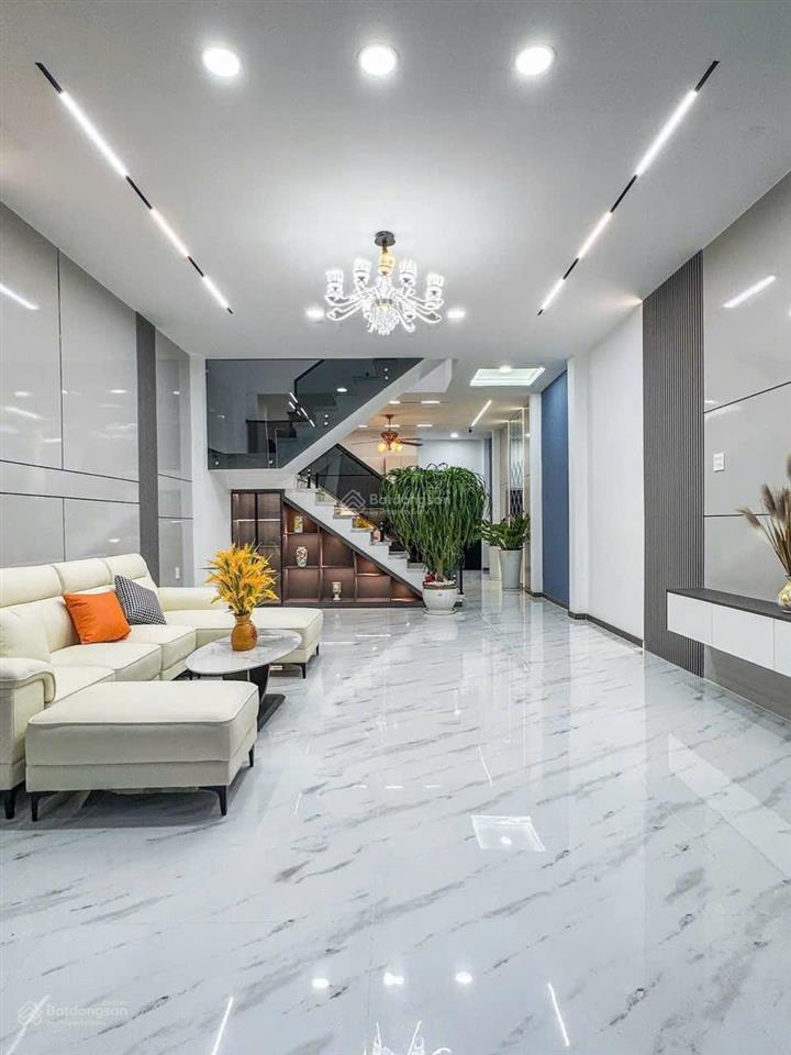 Giảm giá bán nhanh nhà lầu mới đẹp full nội thất gần trường học trần hoàng na