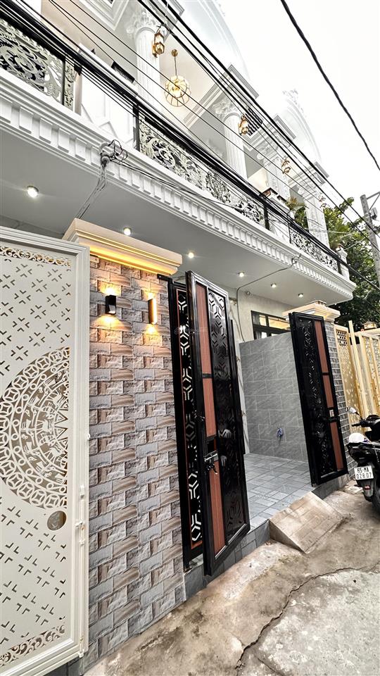 Giảm giá bán nhanh nhà lầu mới đẹp có 3 phòng ngủ lộ 4m sổ hồng hoàn công gần trường đại học y dược
