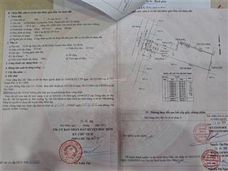 Bán đất hẻm 6m đường hậu lân 1, bà điểm, hm. diện tích 198m2