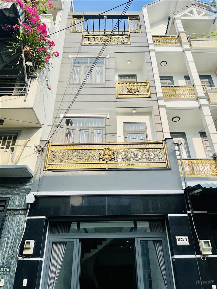 Nguyên căn nhà 87/4 đường số 18, p. bình hưng hoà, diện tích 4x15m 3 lầu sân thượng sẵn nội thất