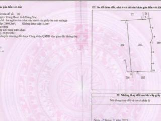 Bán lô đất ont xã hưng thịnh đồng nai, giá chỉ 600.000đ/m²