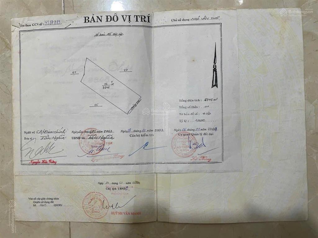 Bán 2 sổ đất hàm tân bình thuận diện tích gần 15.000m2 giá chỉ 400.000đ/m2 sổ riêng từng nền