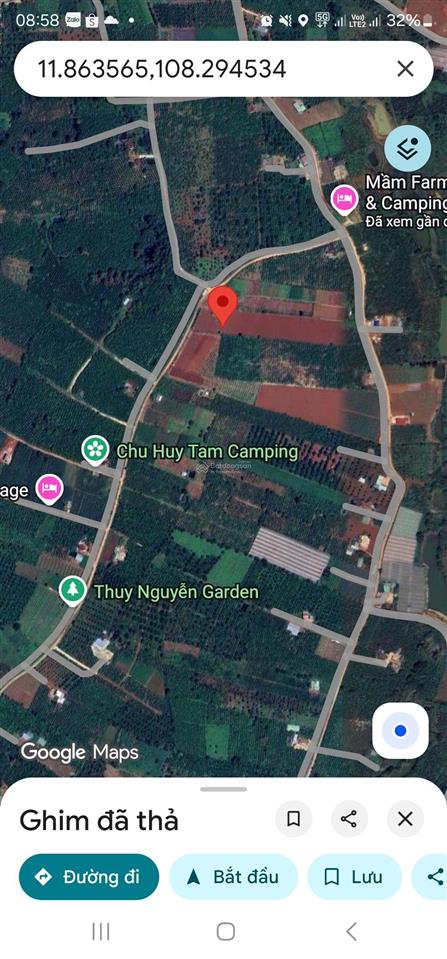 10.600m2 chỉ 780.000/m2 ngay khu trung tâm homestay xã nam hà, lâm hà, lâm đồng