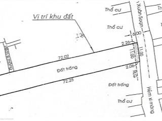Bán đất dt 794m2 đất thổ hẻm 1041 trần xuân soạn,tân hưng,q7, hcm, giá 60 triệu / m2,  0909 884 ***