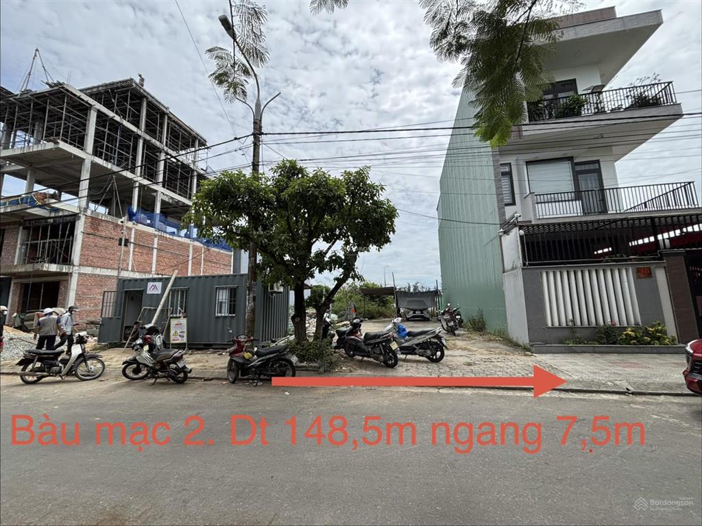 Bán đất mặt tiền bàu mạc 2 ngay biển liên chiểu  đà nẵng