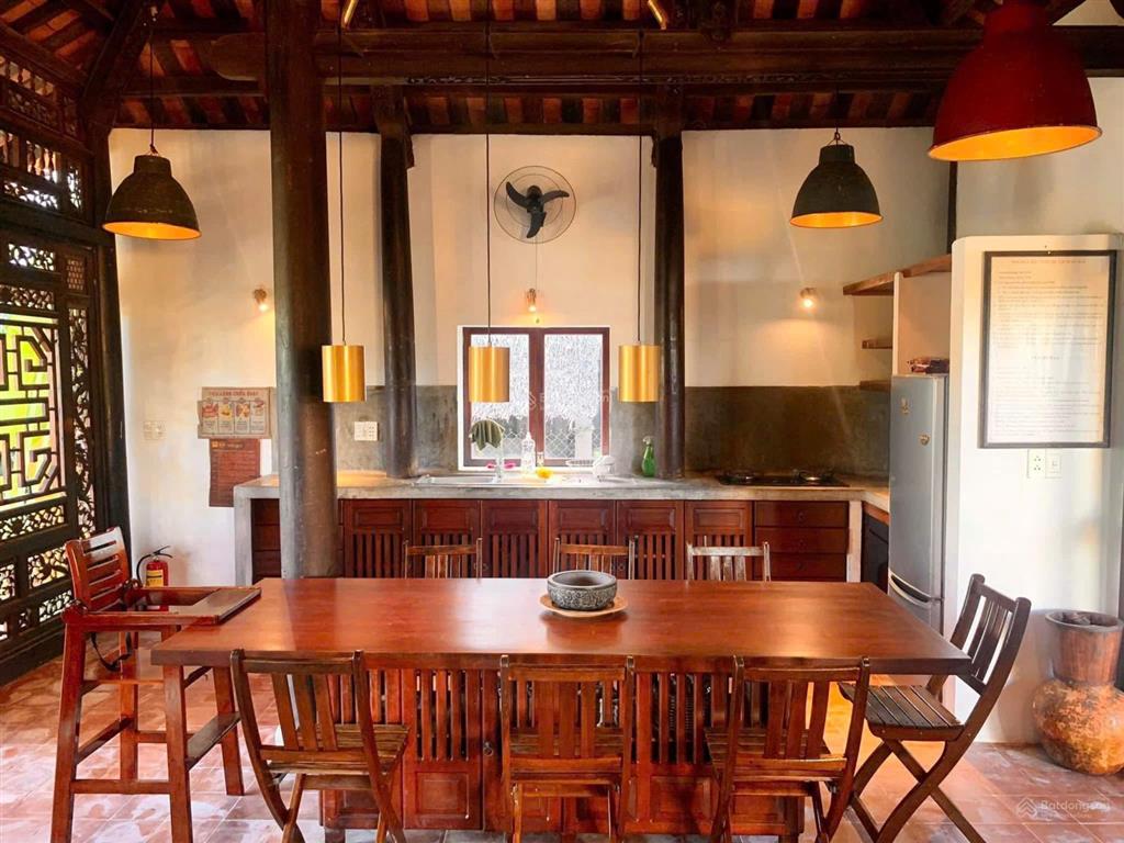 Villa view sông 654m2 odt trung tâm cẩm thanh, phong cách thuần việt
