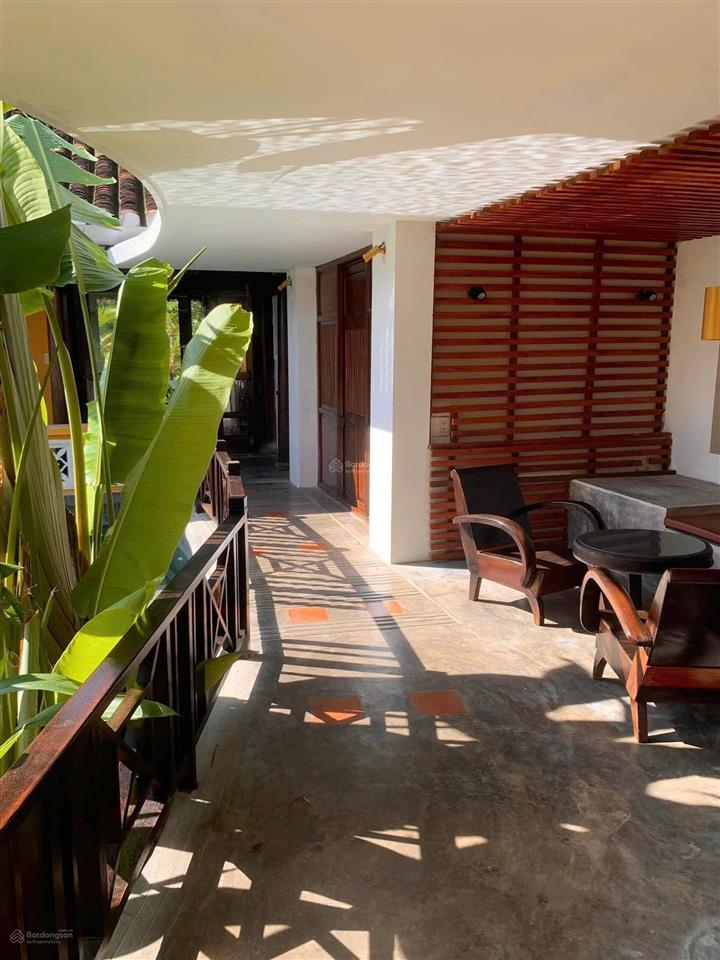 Villa view sông 654m2 odt trung tâm cẩm thanh, phong cách thuần việt