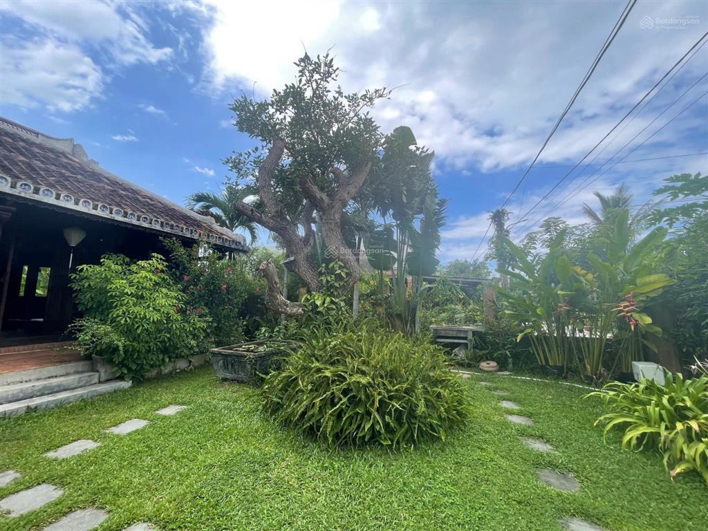 Villa view sông 654m2 odt trung tâm cẩm thanh, phong cách thuần việt