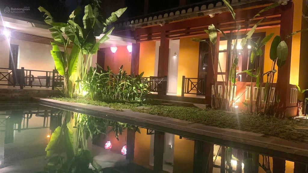 Villa view sông 654m2 odt trung tâm cẩm thanh, phong cách thuần việt