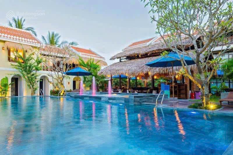 Resort 5* hội an, hơn 8000m2  chỉ 126 tỷ doanh thu 15  16 tỷ/năm