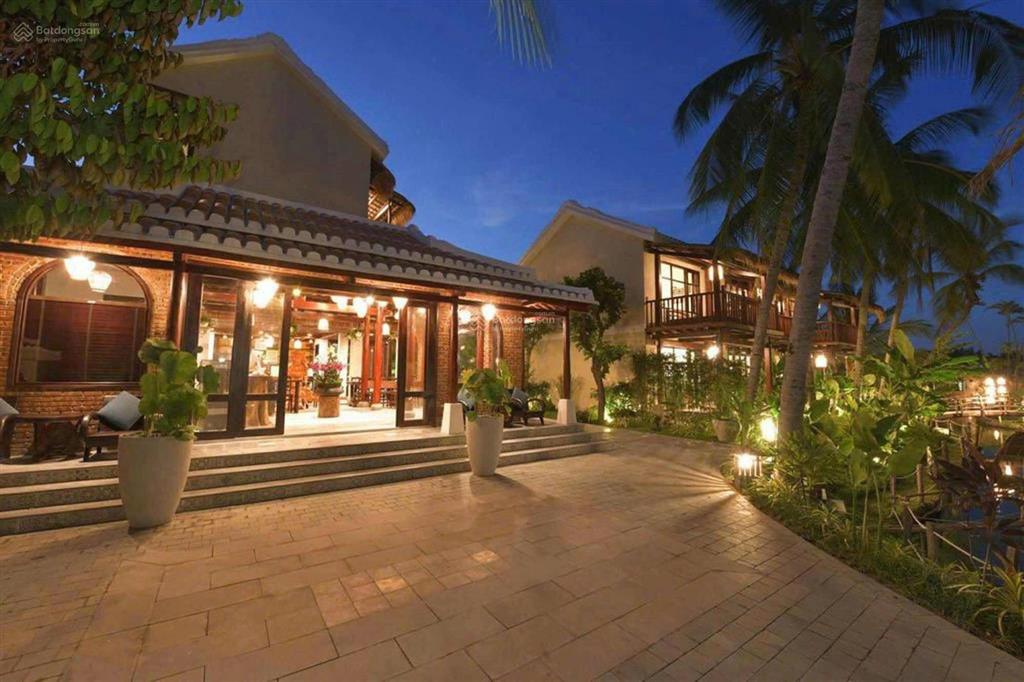Resort 5* hội an, hơn 8000m2  chỉ 126 tỷ doanh thu 15  16 tỷ/năm