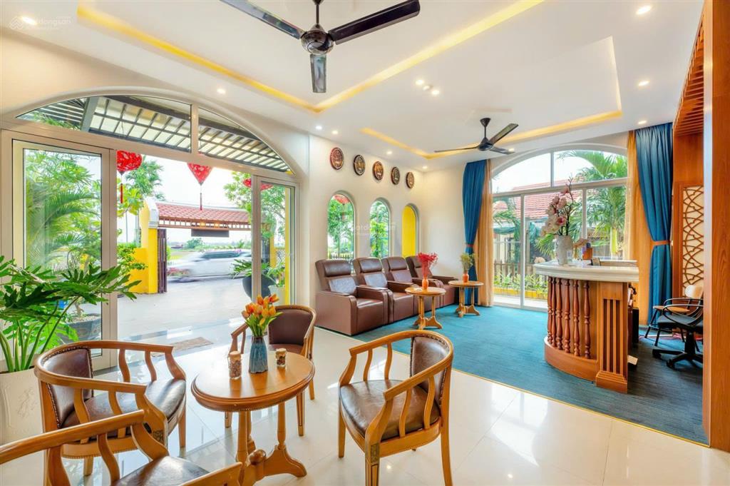 Bán villa mặt tiền lê thánh tông, view lúa an mỹ, phố cổ hội an.