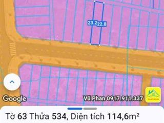 Đất tái định cư đường Phạm Văn Diêu 3.2 tỷ_115 m2
